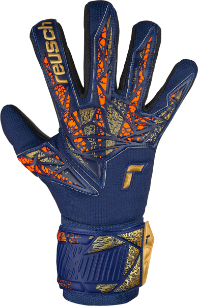 Reusch Attrakt Silver NC 5470255 4411 blue orange front